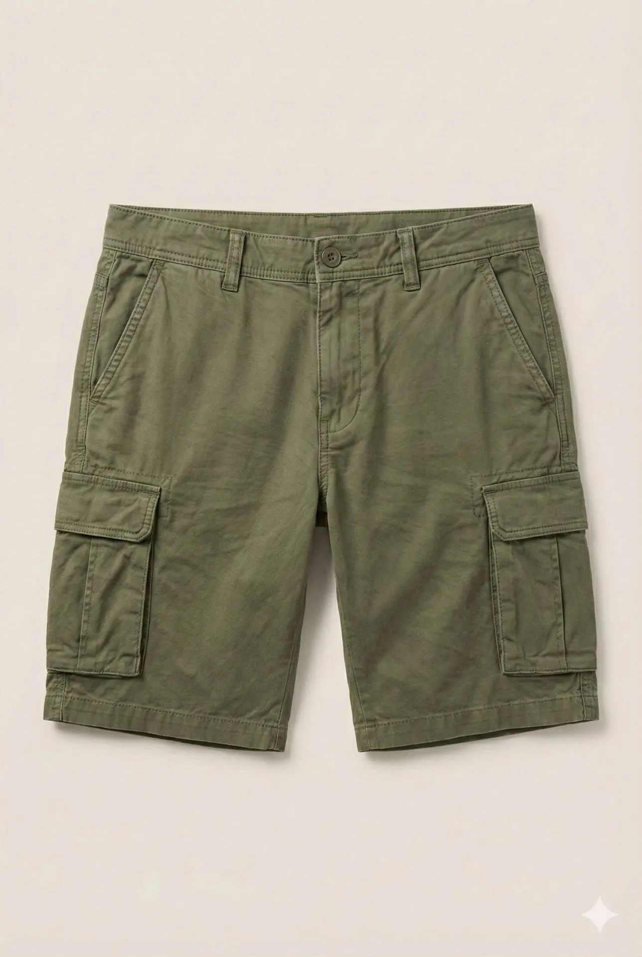 Cotton Cargo Shorts